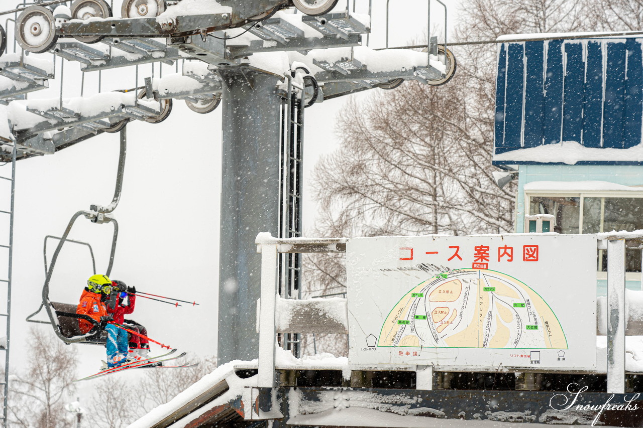 美唄国設スキー場　12月観測史上最深の積雪量を観測した美唄へ。そして、再びの豪雪で全面パウダーゲレンデに！